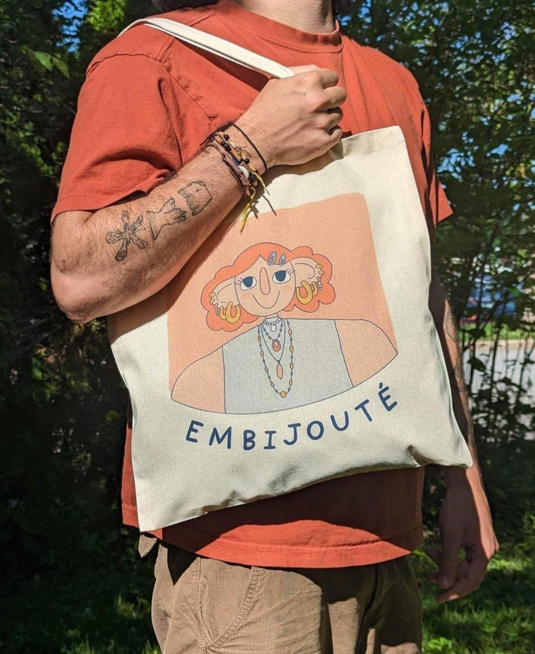 Tote bag Embijouté